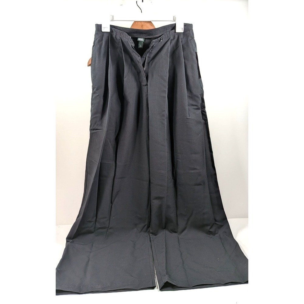 Women's Mid-Rise Waist Tie Slouchy Wide Leg Trousers - Wild Fable